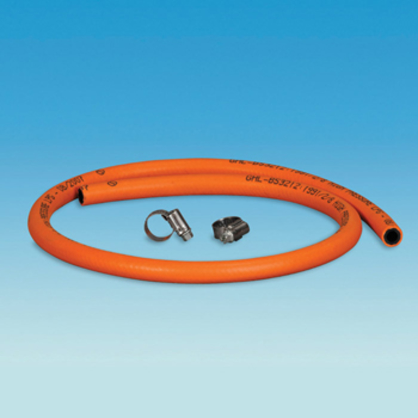 Orange Gas Hose Assembly