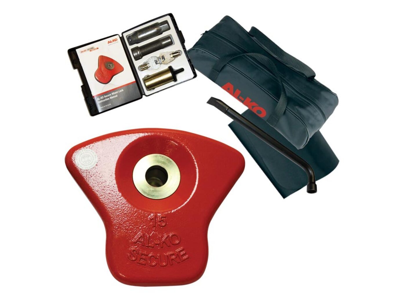 Alko Secure Compact Wheel Lock Kit (Swift)