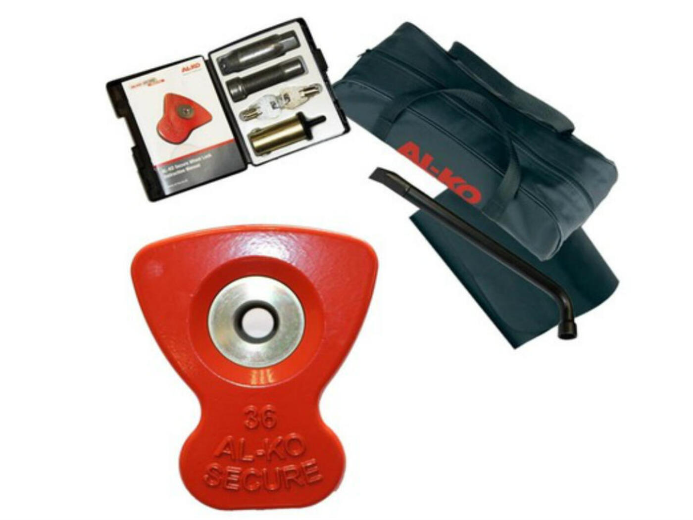 Alko Secure Compact Wheel Lock Kit Swift Caravans