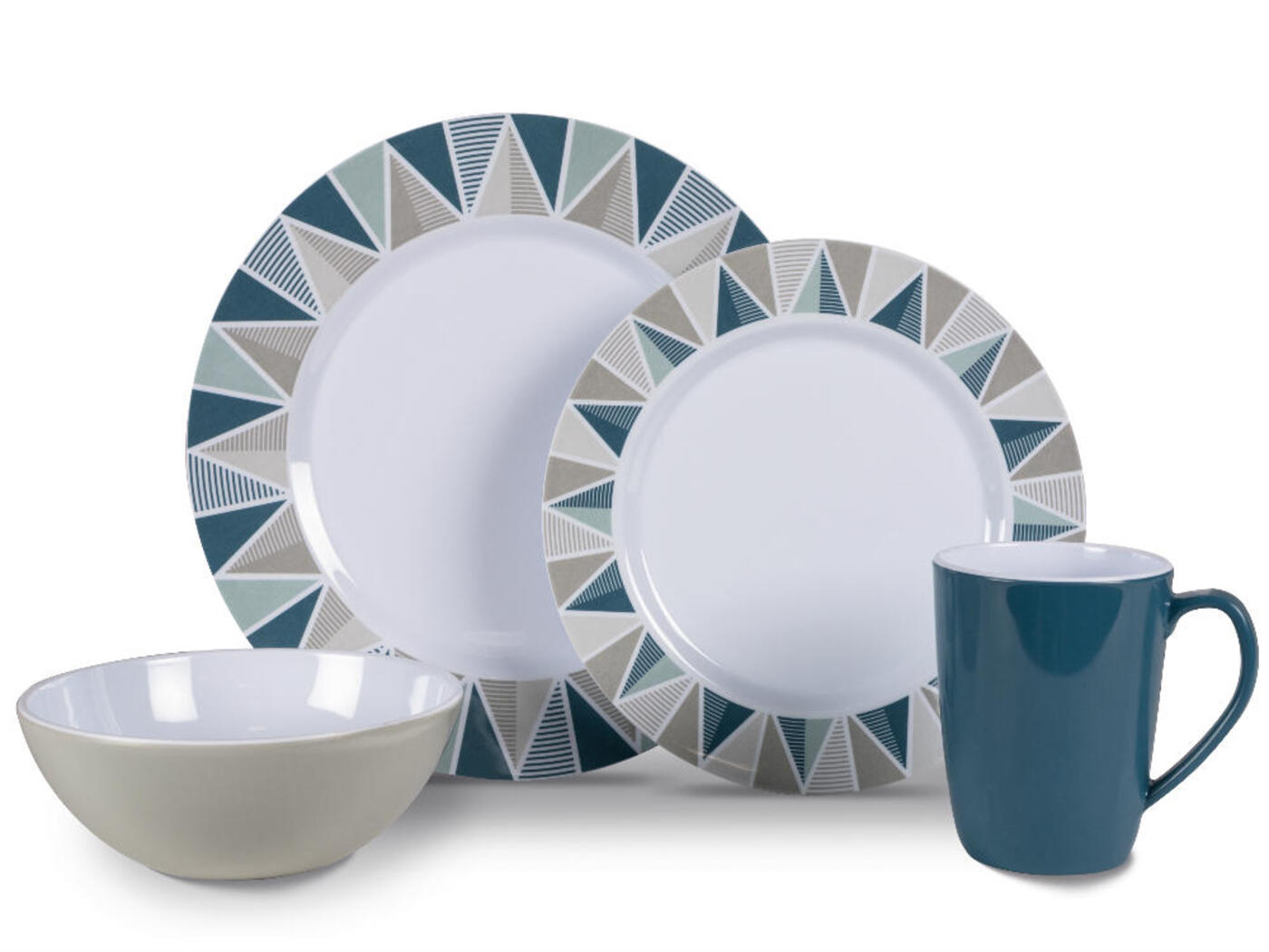 Kampa Apex Heritage Melamine Dinner Set Homestead Caravans