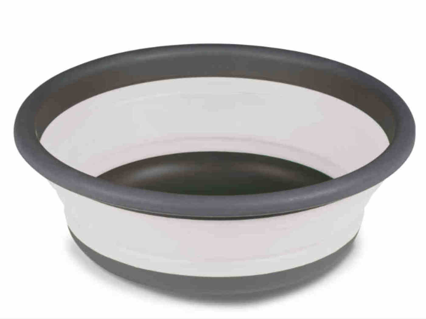 Accessory Shop Camping & Outdoor Washing Up & Laundry Kampa Large Collapsible Washing Bowl Grey