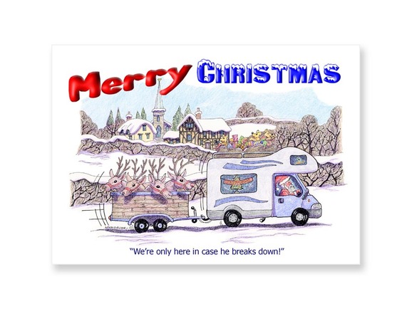 Christmas Greeting Cards · Homestead Caravans